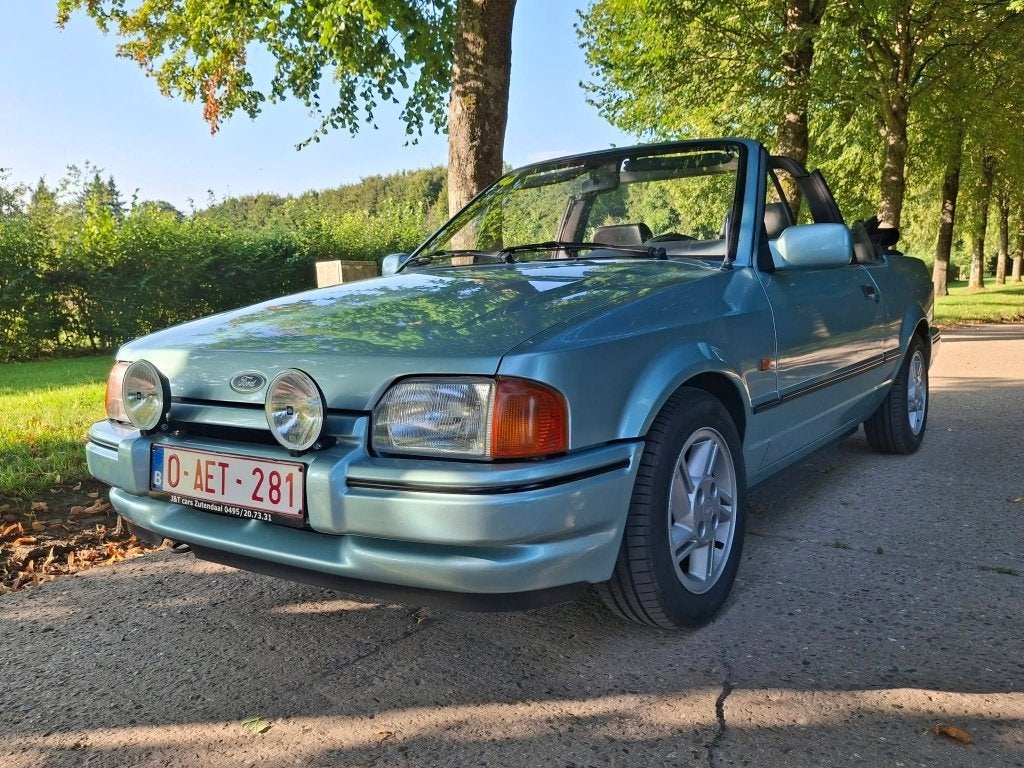 Ford Escort XR3i, Voorwielaandrijving, Escort, 4 cilinders, Cabriolet