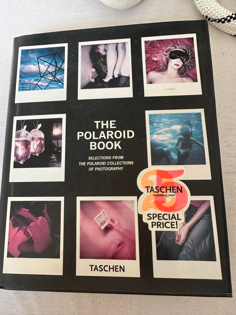 Boek polaroid fotografie, Audio, Tv en Foto, Ophalen, Zo goed als nieuw