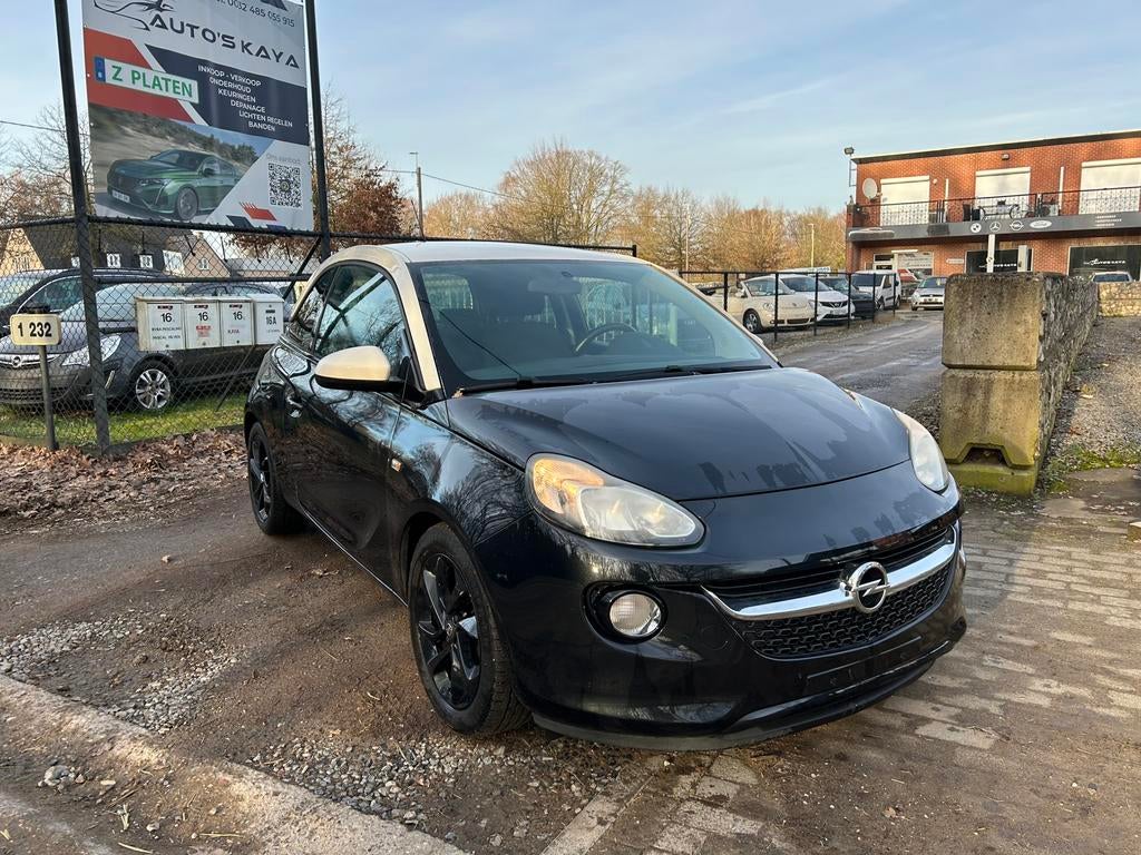 Opel adam 1.2 benzine km 172.000 bj 2013, Auto's, Opel, Voorwielaandrijving, 4 zetels, Zwart, 4 cilinders