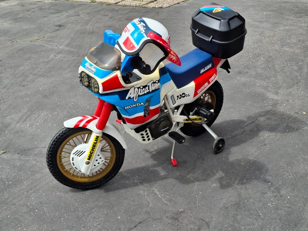 Injusa Honda Africa Twin 650 RD03 replica, Ophalen