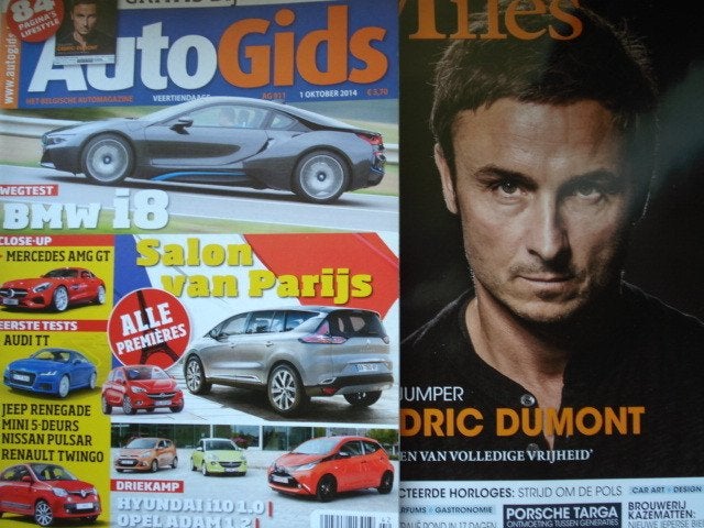 AutoGids 911 BMW i8 Mercedes AMG GT Opel Adam Toyota Aygo, Boeken, Verzenden, Zo goed als nieuw, Algemeen