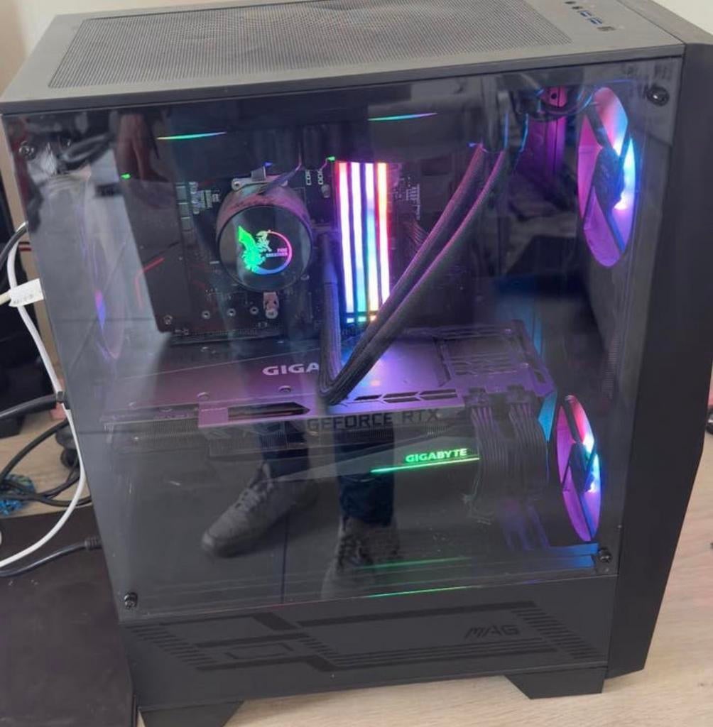 Gaming pc Nvidia RTX 3080, Computers en Software, Ophalen, Zo goed als nieuw, Gaming, HDD