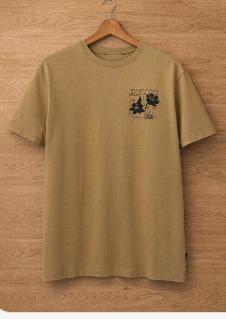 Beige shirt L wild life, Kleding | Heren, Maat 52/54 (L), Verzenden, Beige, Nieuw
