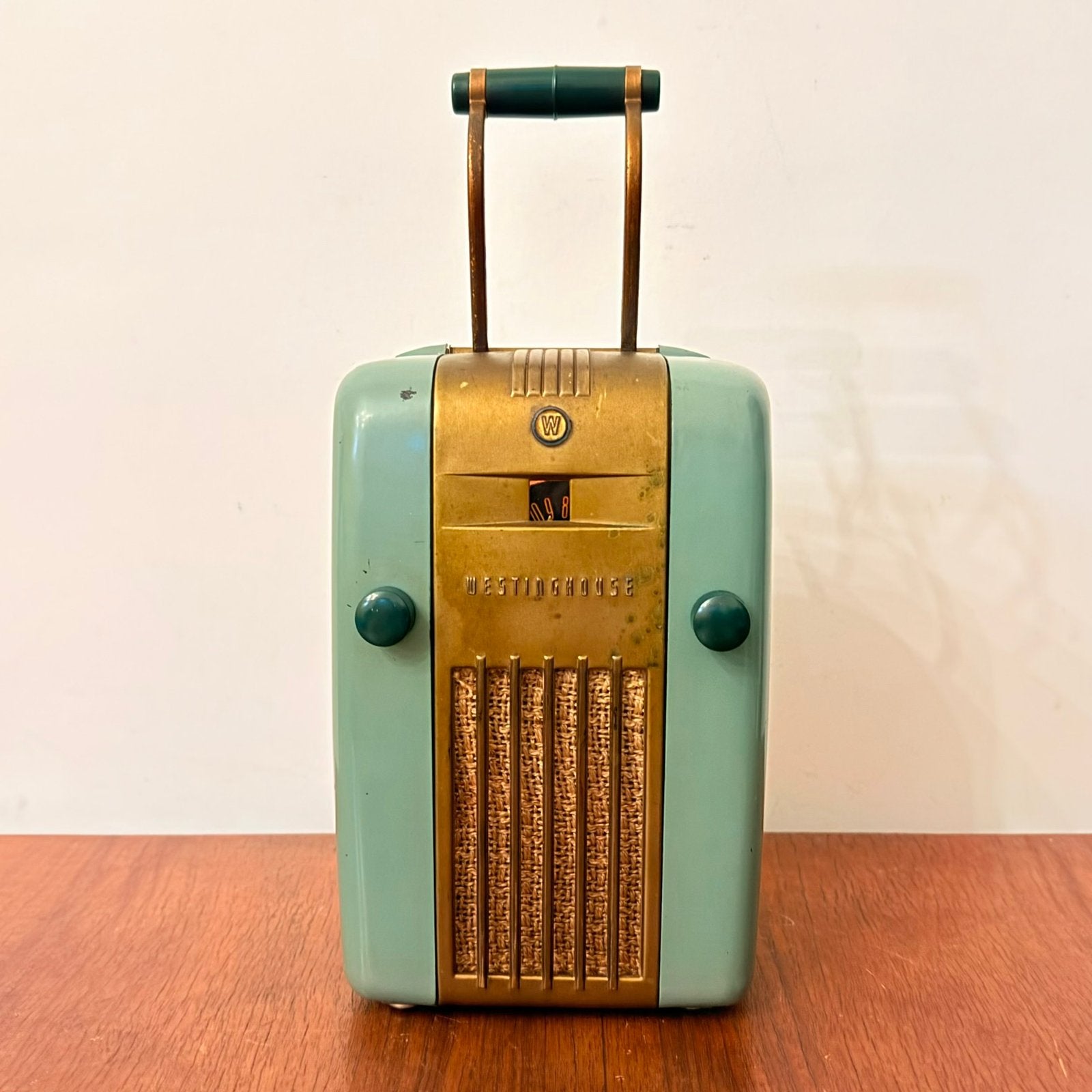 RADIO À TUBE ART DÉCO WESTINGHOUSE RÉFRIGÉRATEUR RARE, Antiquités & Art, Envoi