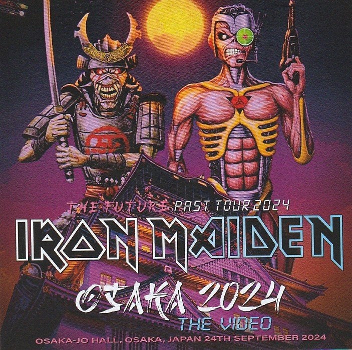 DVD - Iron Maiden - Live Osaka 2024, Ophalen of Verzenden, Hardrock, Import