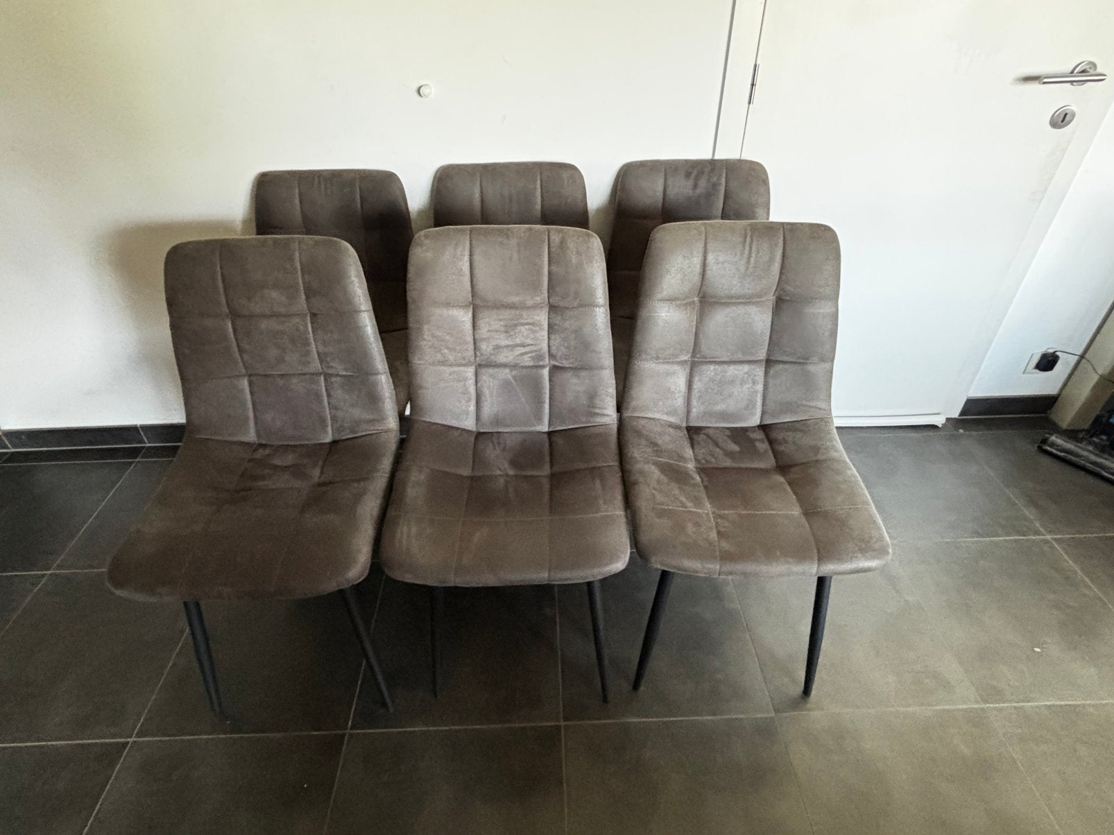 Set van 6 stoelen, Huis en Inrichting, Stoelen, Ophalen, Zo goed als nieuw