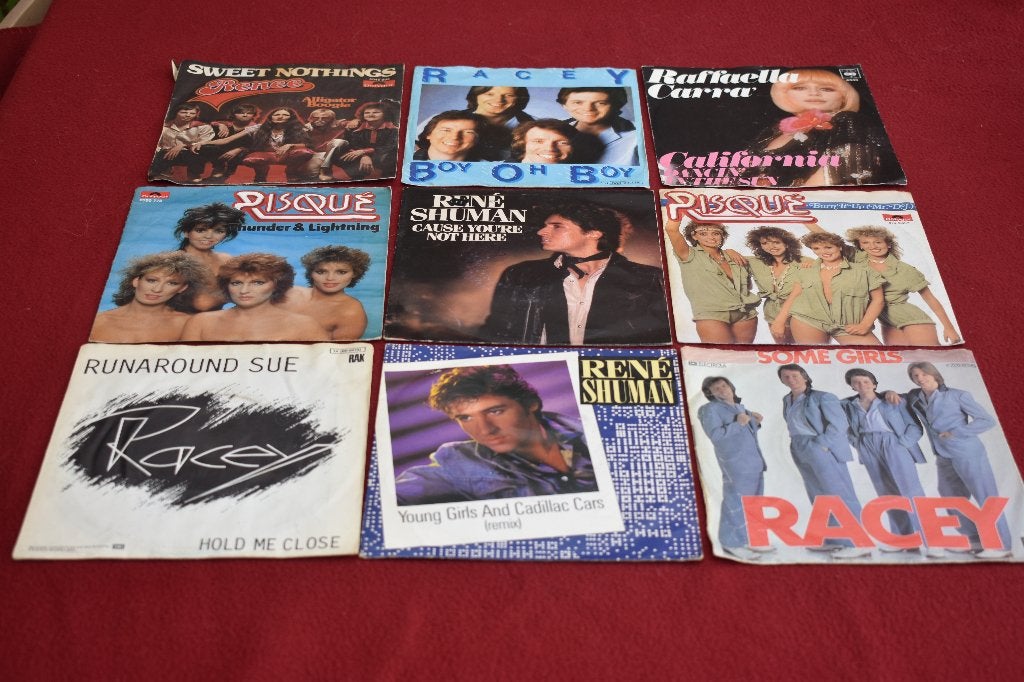 reeks titels met beginletter 'R" van diverse uitvoerders,, CD & DVD, Vinyles Singles, Enlèvement ou Envoi, 7 inch, Comme neuf