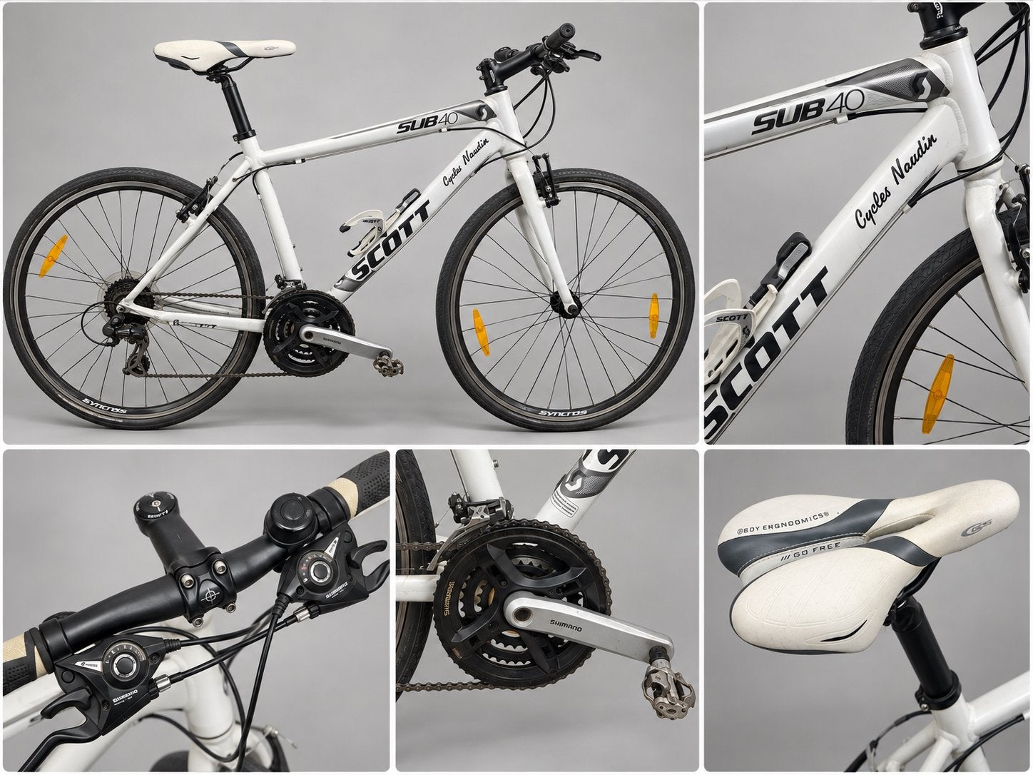 Scott SUB 40 –vélo hybride / fitness – Shimano très bon état, Enlèvement, Comme neuf