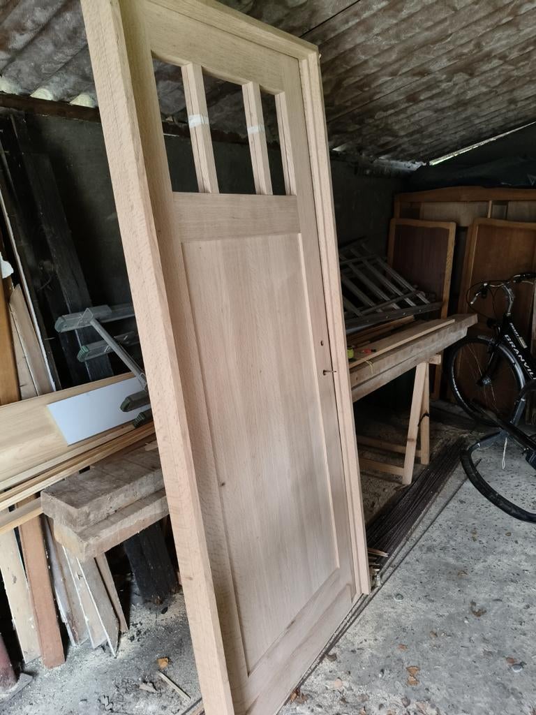 Eiken binnendeur, Tuin en Terras, Tuinhuizen, Ophalen