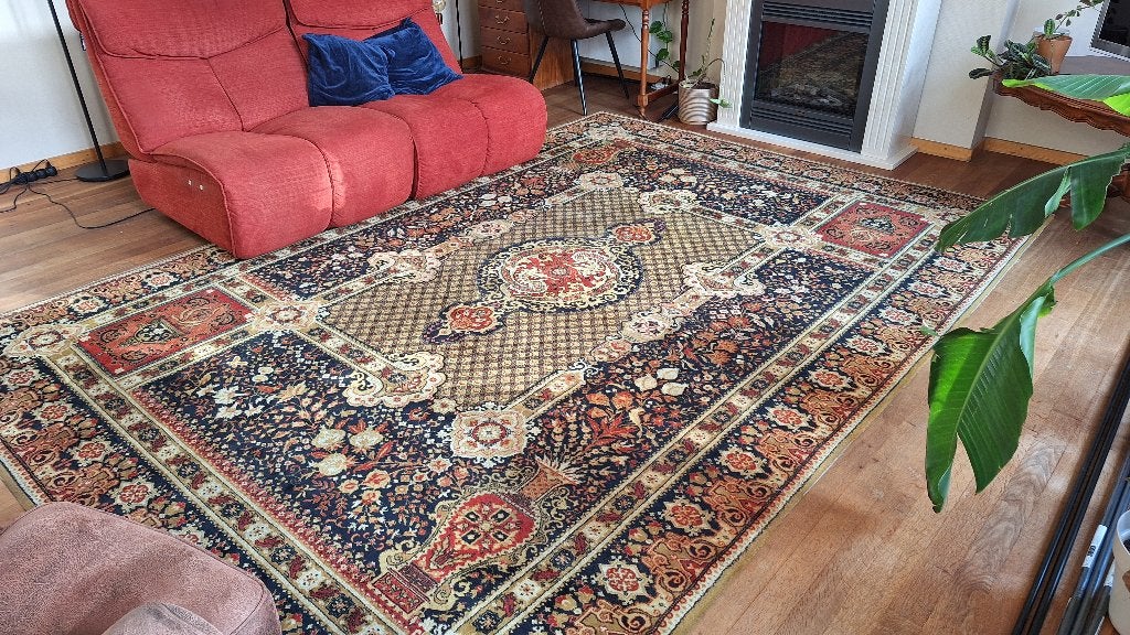 Groot Perzisch tapijt, Rouge, 200 cm ou plus, 200 cm ou plus, Perzisch (Iraans)