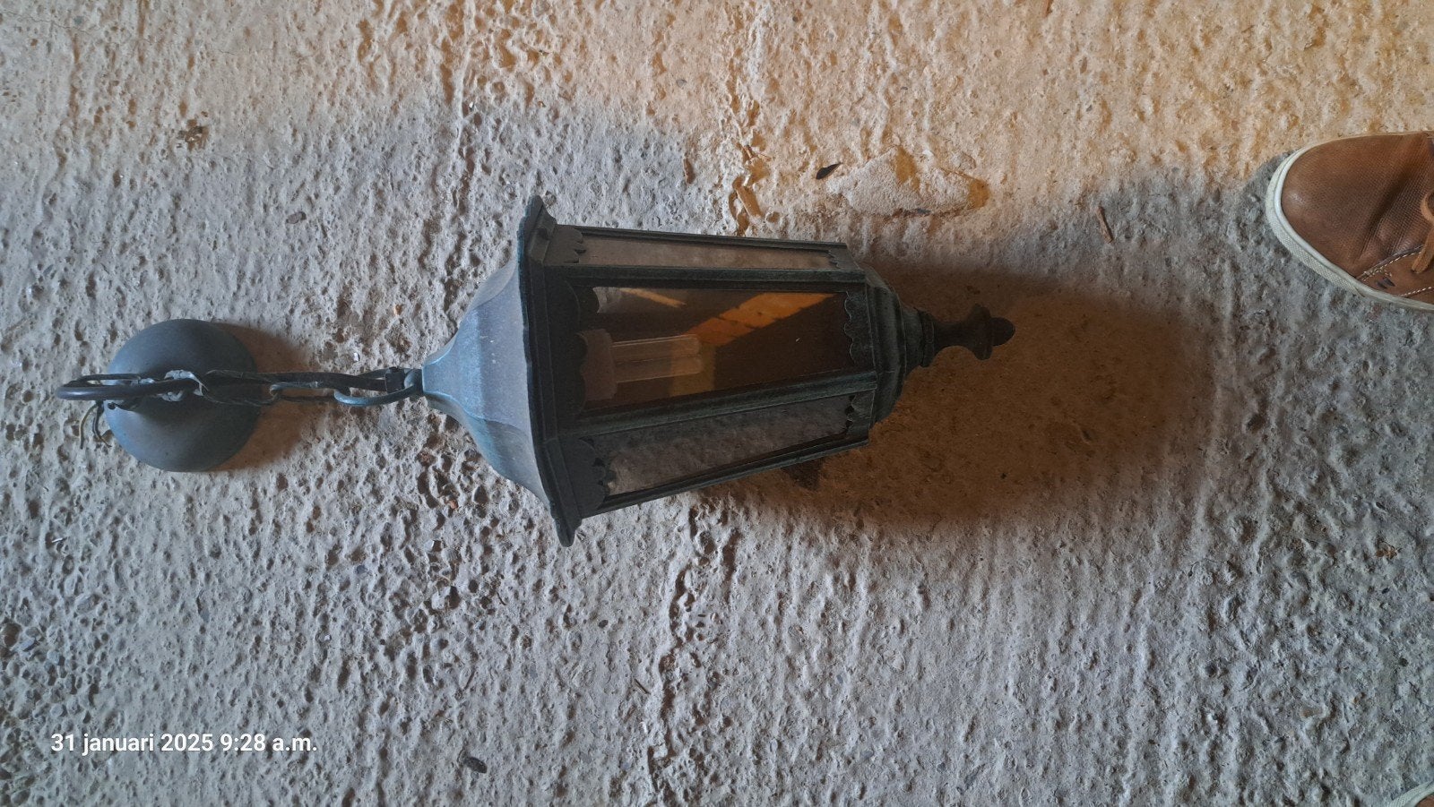 Hanglamp voor onder terras,...., Jardin & Terrasse, Éclairage extérieur, Enlèvement, Suspension