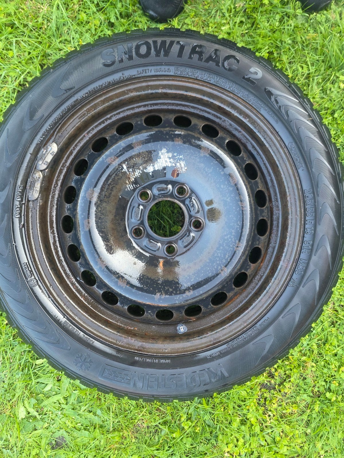 16 inch stalen velg met band, Ophalen, 16 inch