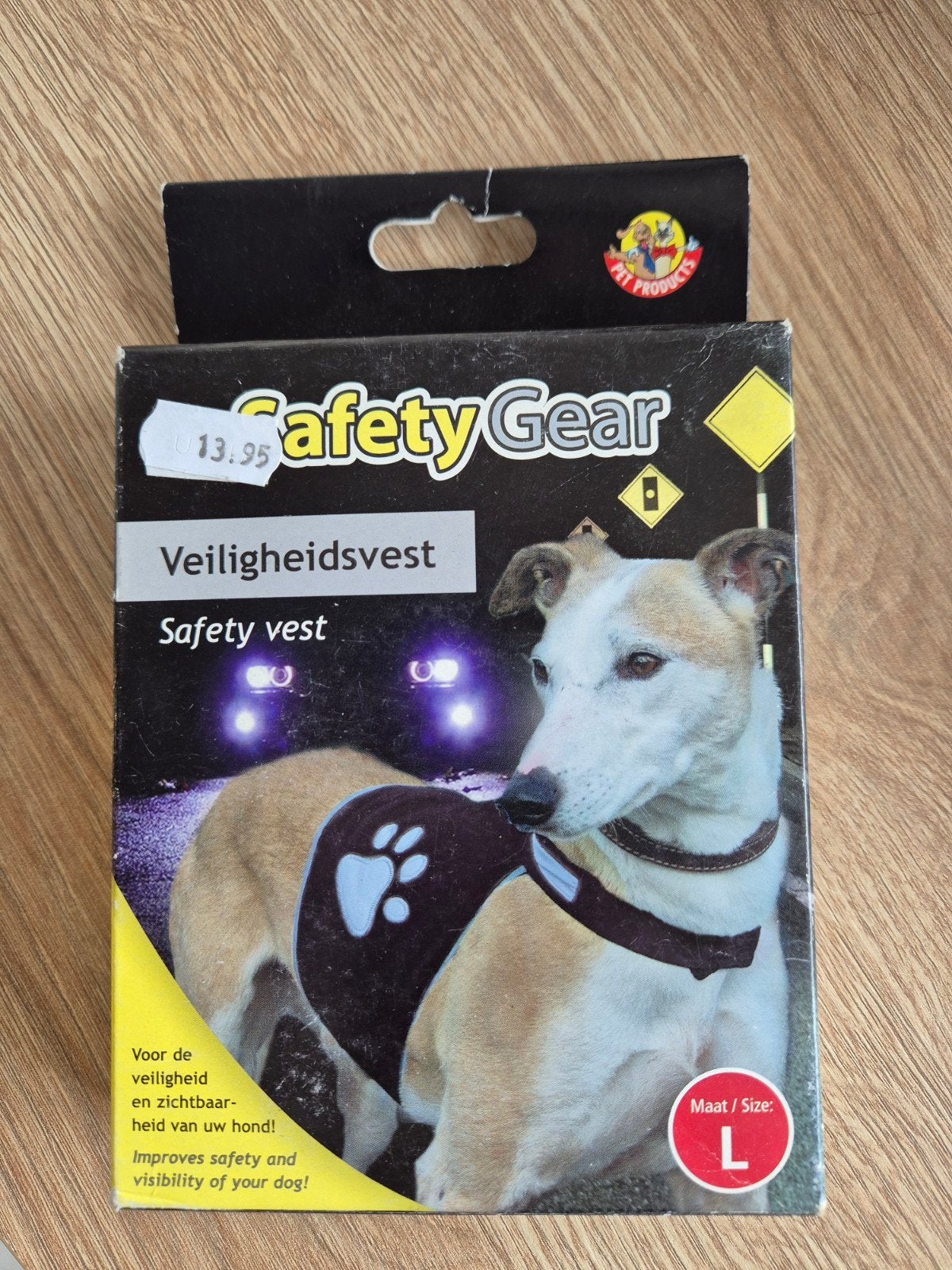 honden fluo jas, Dieren en Toebehoren, Ophalen of Verzenden, Nieuw, Hondenjas, L