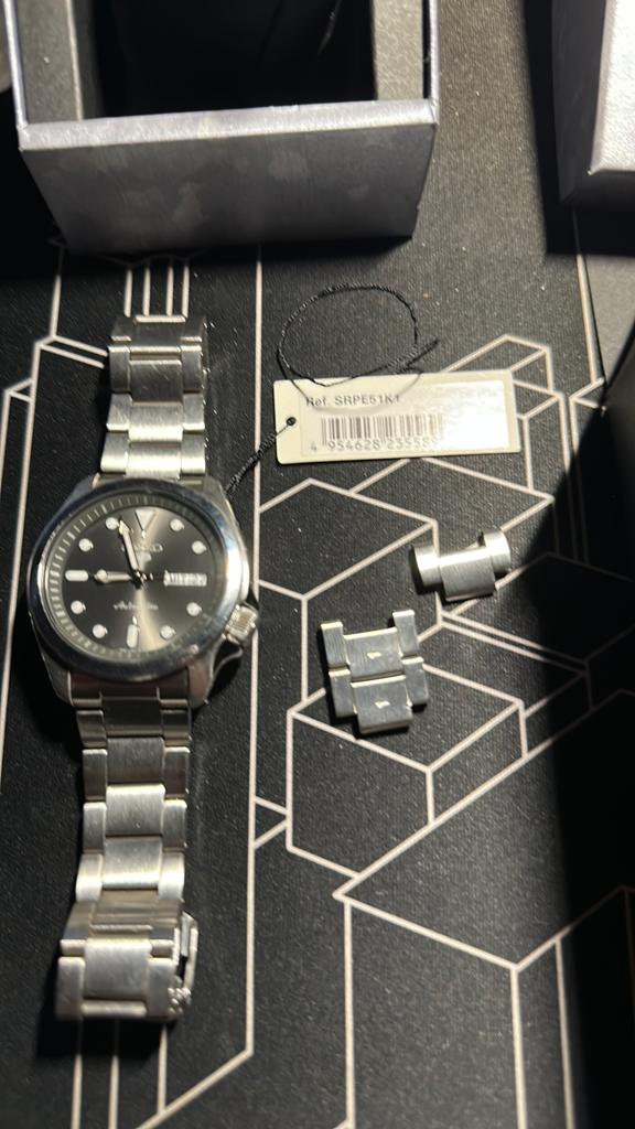 Montre seiko automatique, Enlèvement, Comme neuf, Seiko