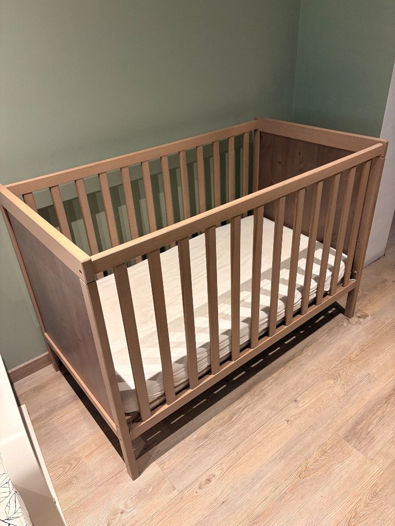 Babybed, Ophalen, Gebruikt, Minder dan 140 cm, Minder dan 70 cm