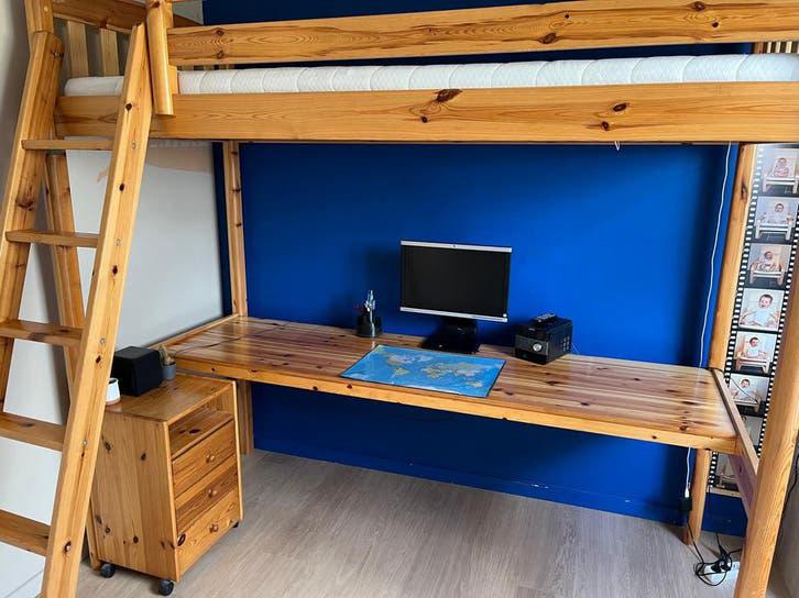 Hoogslaper, Ophalen, Gebruikt, Hout, Kinderbureau