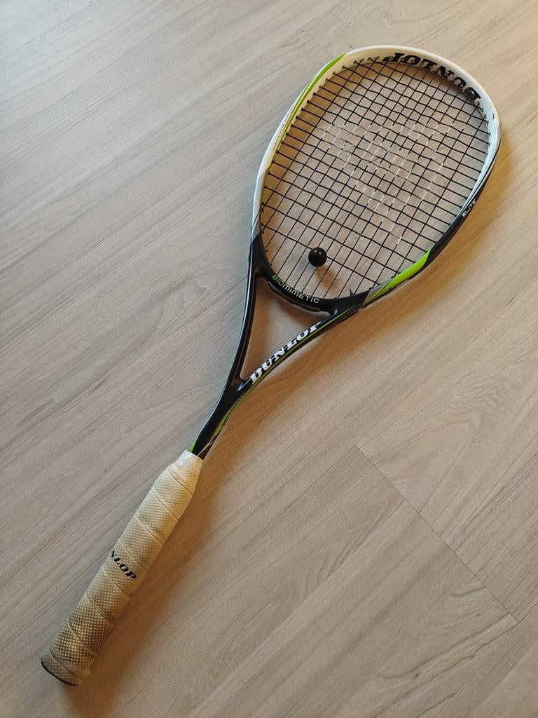 Dunlop elite squash racket, Sport en Fitness, Ophalen, Racket