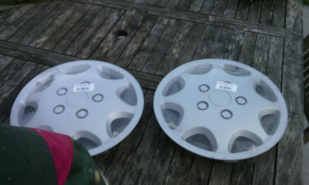 Set van 2 wieldoppen 15 inch palermo, Auto diversen, Wieldoppen, Nieuw, Ophalen