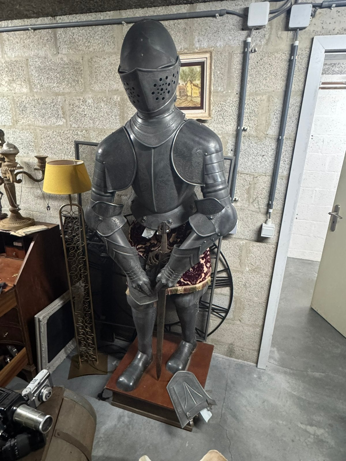 Armure medieval, Enlèvement, Comme neuf