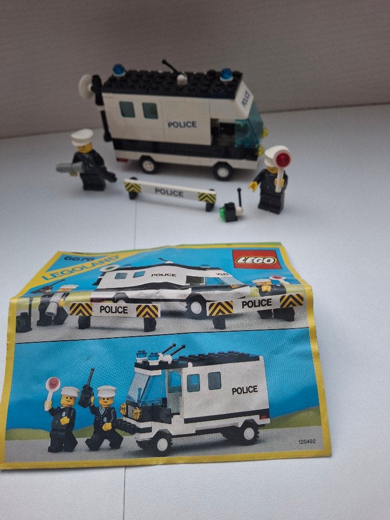 Lego 6676 Mobile Command Unit 1987, Kinderen en Baby's, Speelgoed | Duplo en Lego, Ophalen of Verzenden, Compleet, Lego, LEGOLAND
