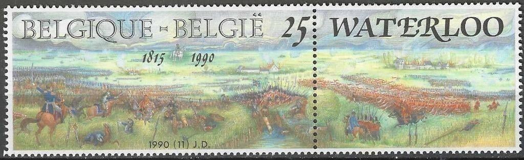 Belgie 1990 - Yvert/OBP 2376 - Slag van Waterloo (PF), Postzegels en Munten, Verzenden, Postfris, Postfris