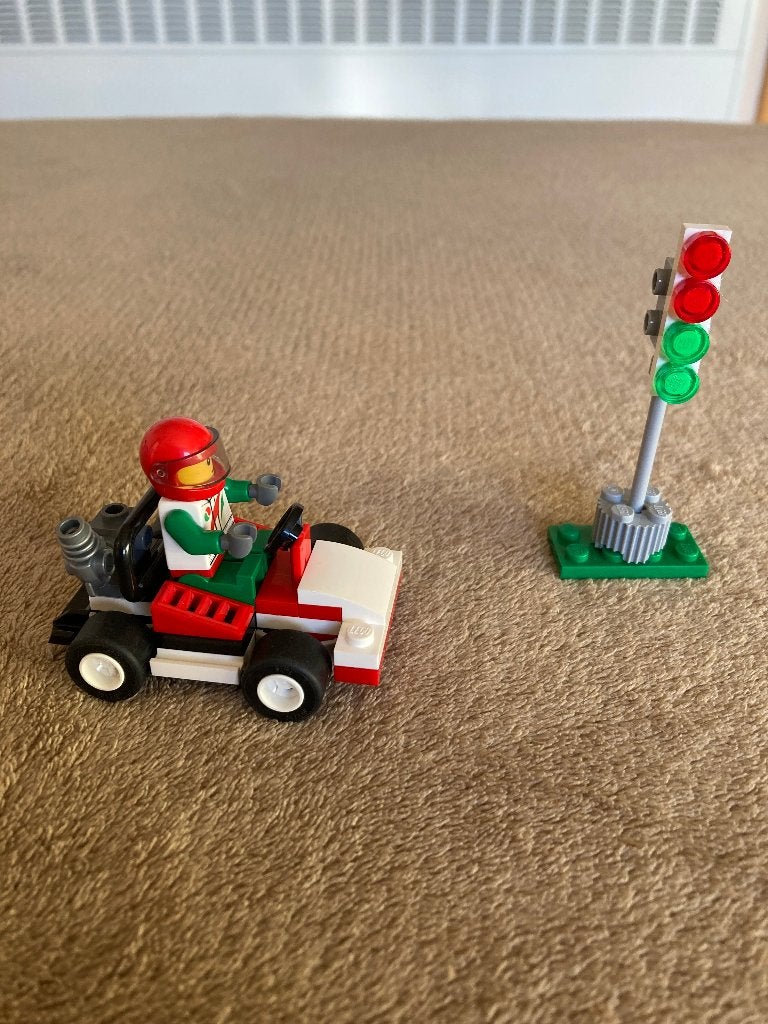 Lego Go-kart racer + boekje, 5-12 jaar, City, Enlèvement ou Envoi, Lego, Comme neuf
