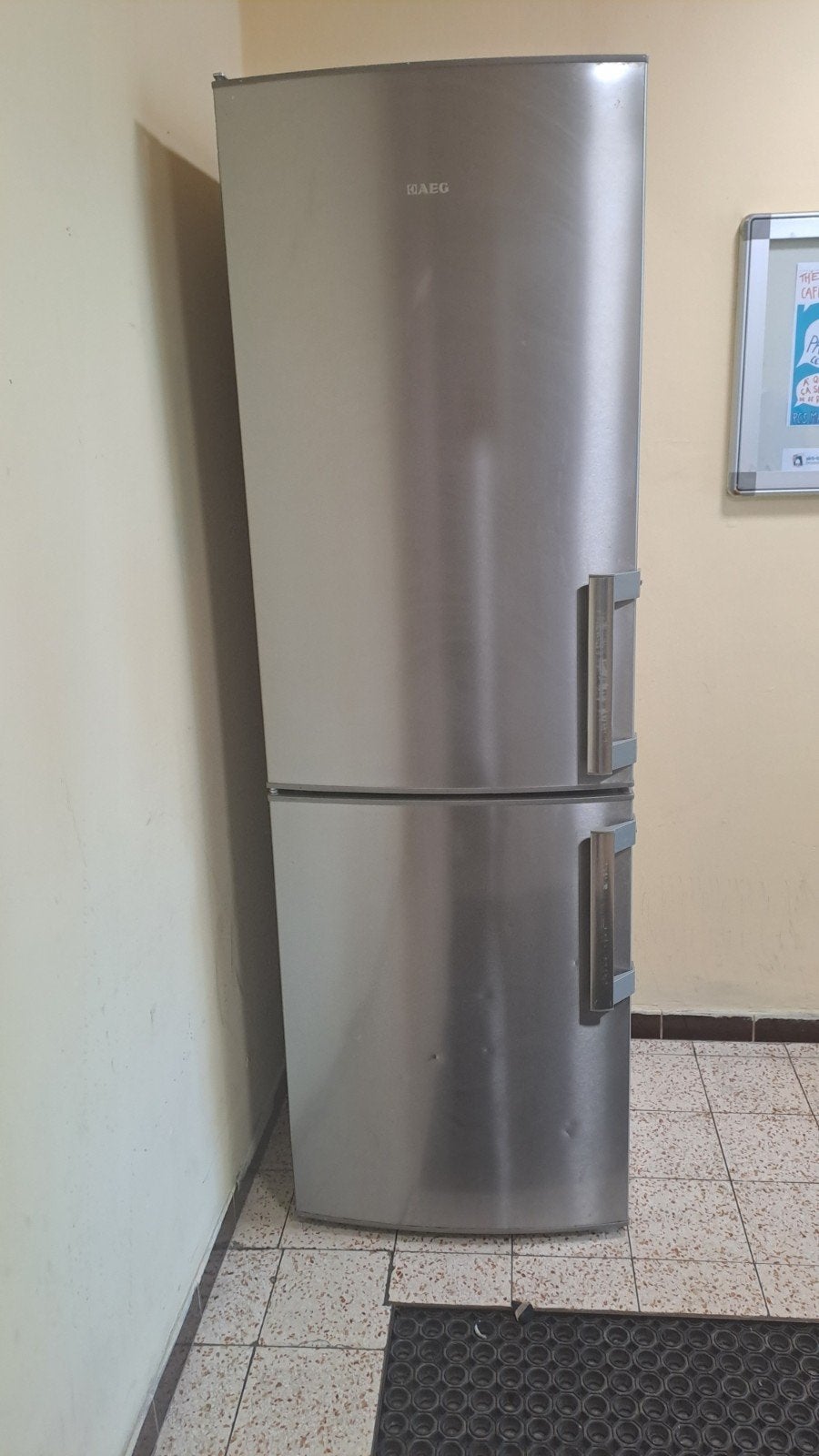 Frigo AEG, Enlèvement