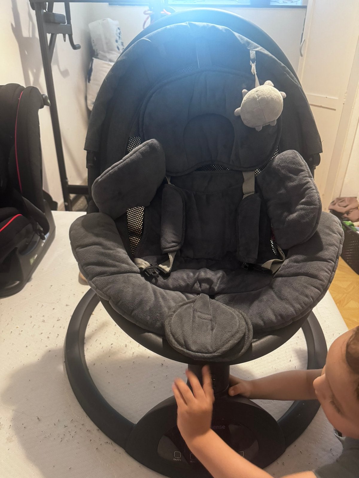Elektronische wipstoel, Kinderen en Baby's, Ophalen, Zo goed als nieuw, Wipstoel