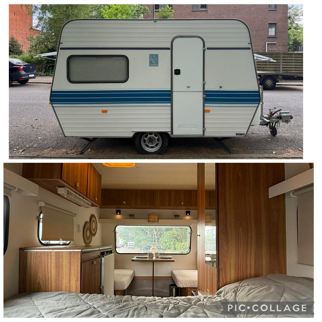 Caravan Knaus -750KG TOPSTAAT, Caravans en Kamperen, Particulier, 4 tot 5 meter, 500 - 750 kg, Knaus
