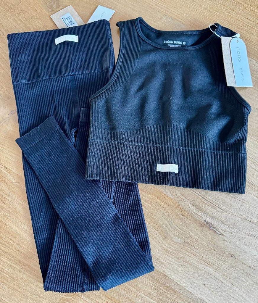 Bjorn Borg fitness-set, Kleding | Dames, Sportkleding, Björn Borg, Zwart, Nieuw, Ophalen of Verzenden