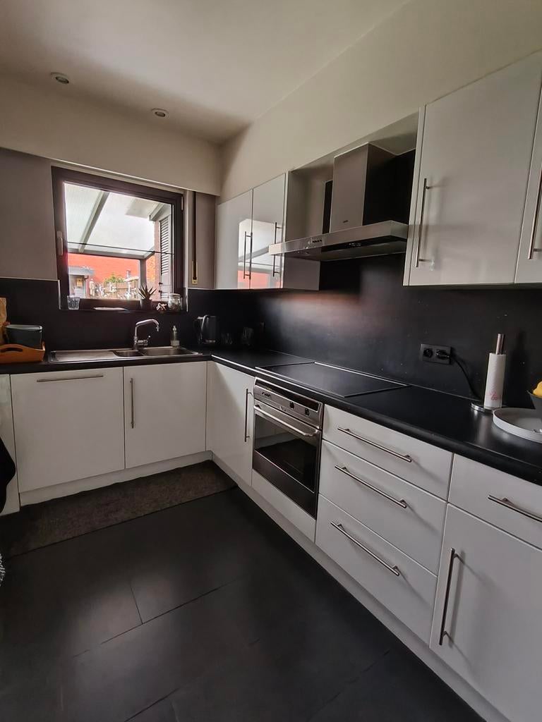 Hoogglans keuken wit, Huis en Inrichting, Ophalen, Gebruikt, Wit, Hoogglans of Gelakt