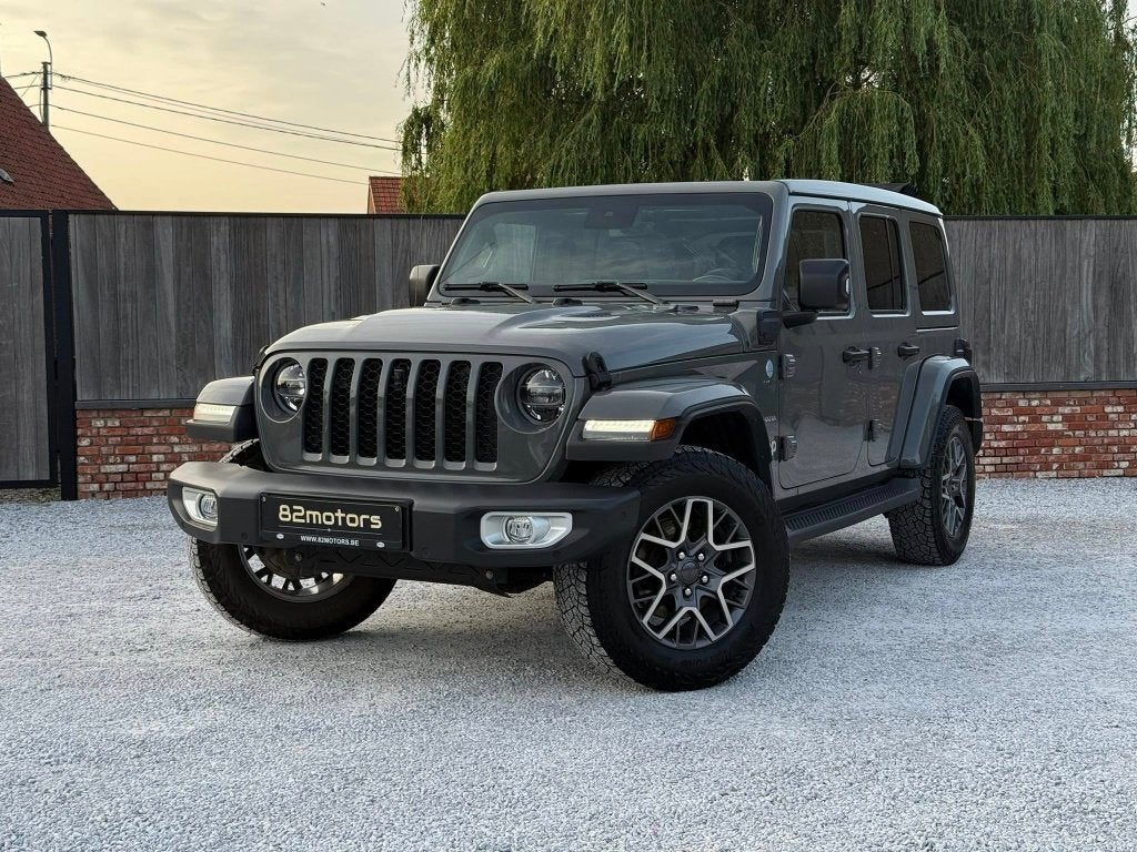 jeep wrangler 4xe/unlimited/hybride/open air/2022/btw, Auto's, Jeep, Automaat, 1995 cc, 4 cilinders, 2368 kg