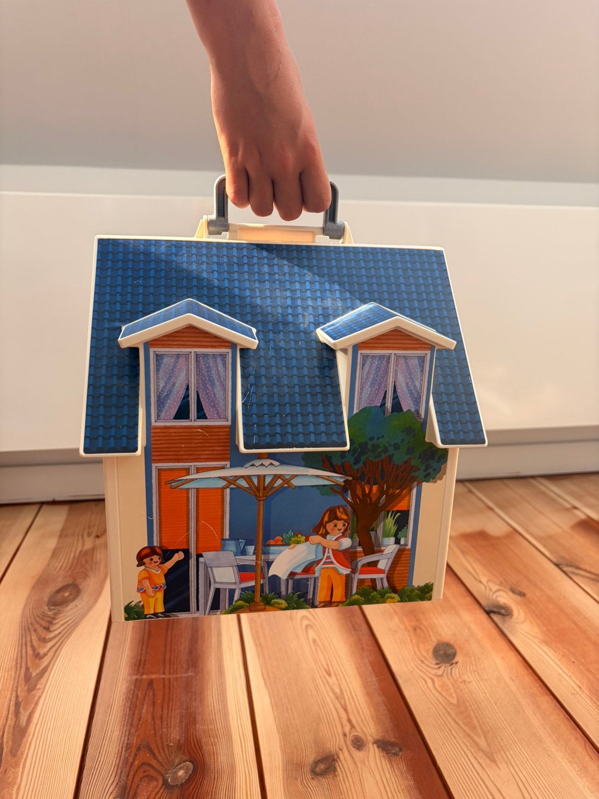 Playmobil draagbaar huisje, Ophalen, Gebruikt, Complete set