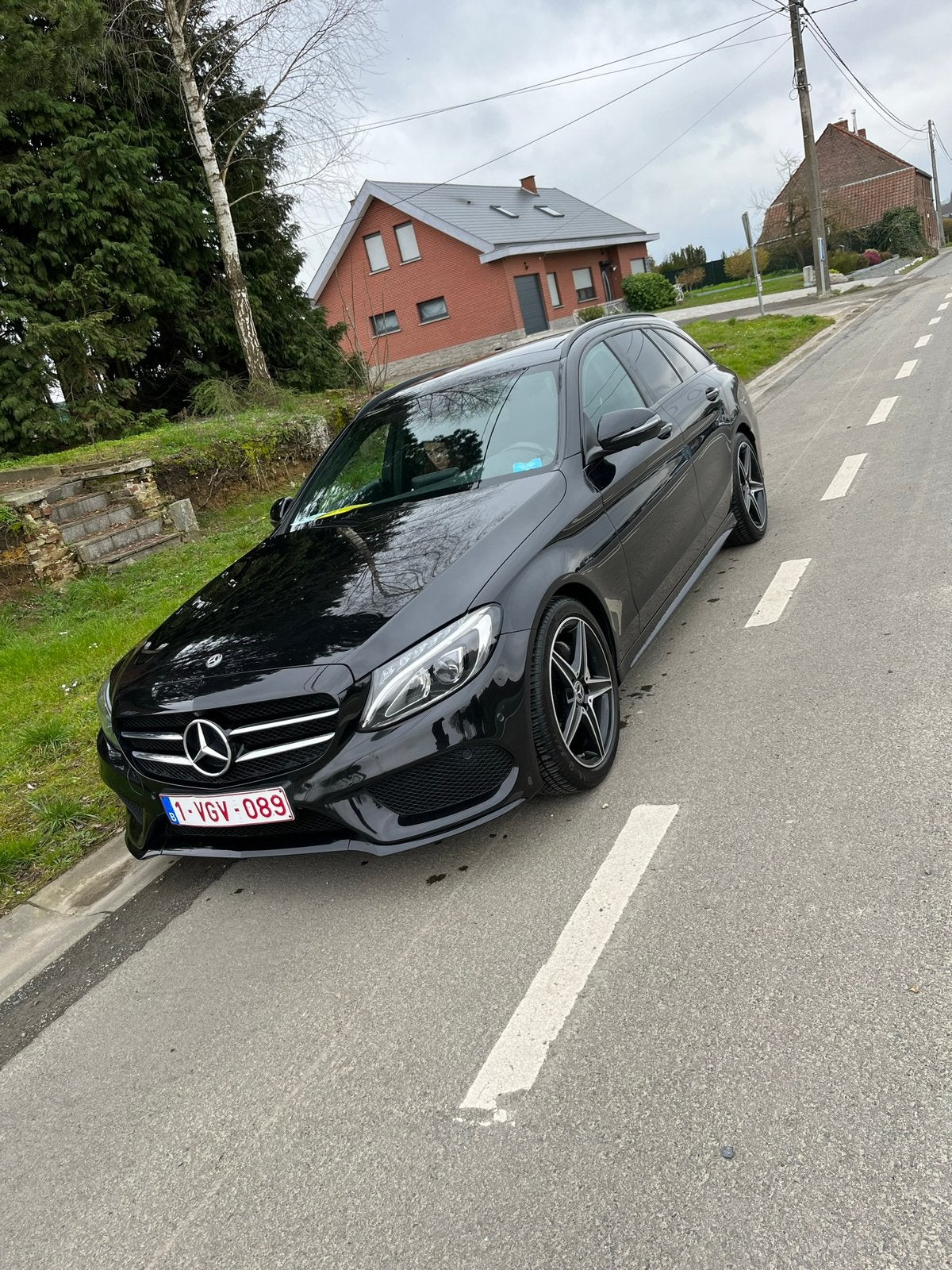 Mercedes-Benz C 180d Break AMG Line 156 000 km - Moteur NEUF, Autos, Automatique, Achat, Break