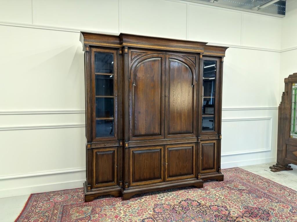 Klassiek Engelse Royal Antique Collection Boekenkast, Antiek en Kunst, Ophalen