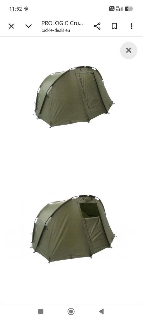 Karper tent, Ophalen, Zo goed als nieuw