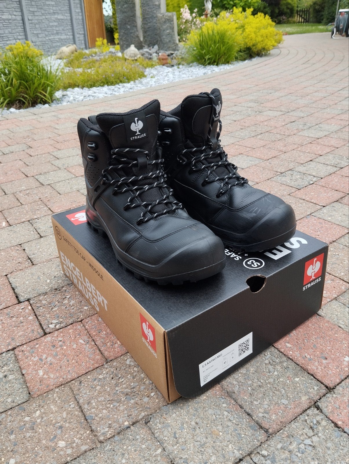 Chaussures de sécurité Strauss S3 Katavi mid, Enlèvement, Comme neuf