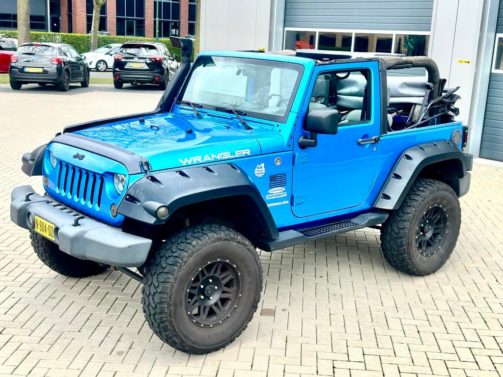 ‼️JEEP WRANGLER JK 3.8 V6 EXTREME ICE BLUE HARD/SOFTTOP‼️, Euro 5, Achat, 1800 kg, Entreprise