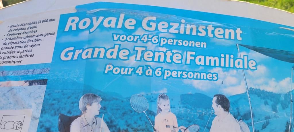 Kampeertent 4-6personen, Caravans en Kamperen, Ophalen