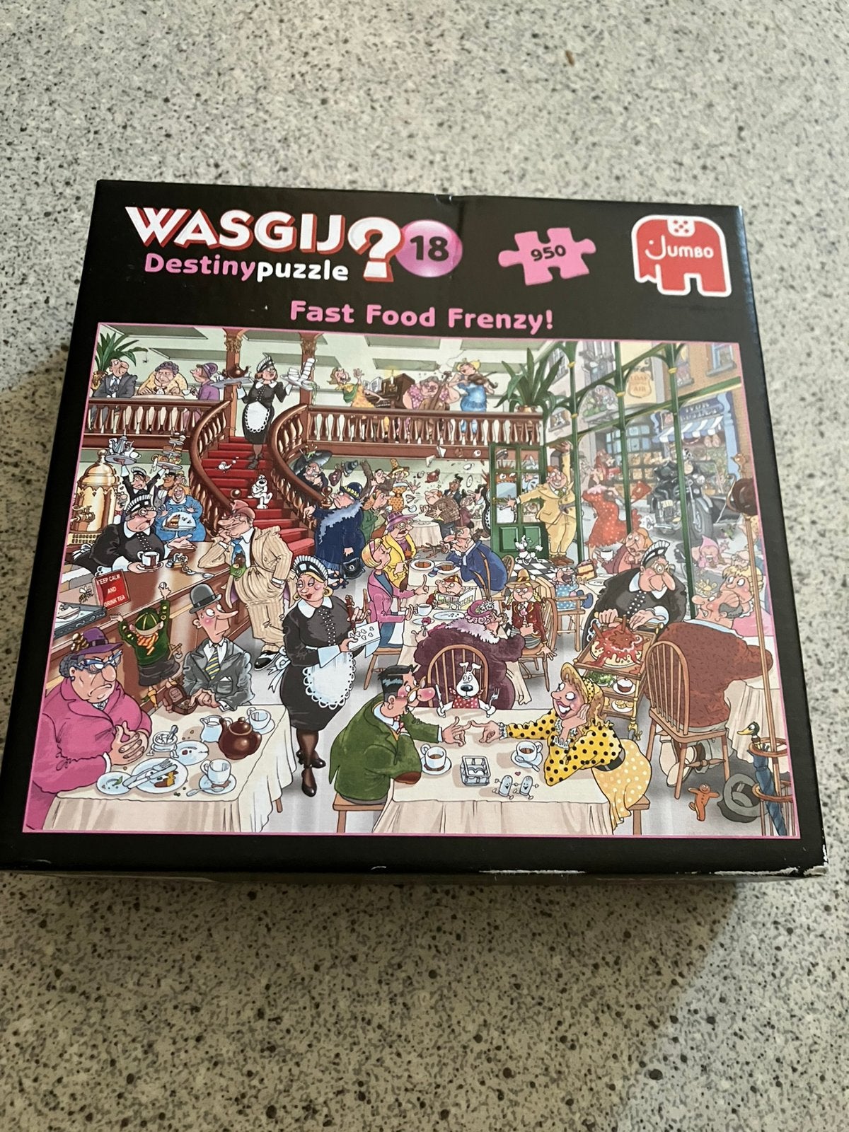 Wasgij destiny puzzel 18, Hobby en Vrije tijd, Ophalen, 500 t/m 1500 stukjes, Zo goed als nieuw, Legpuzzel