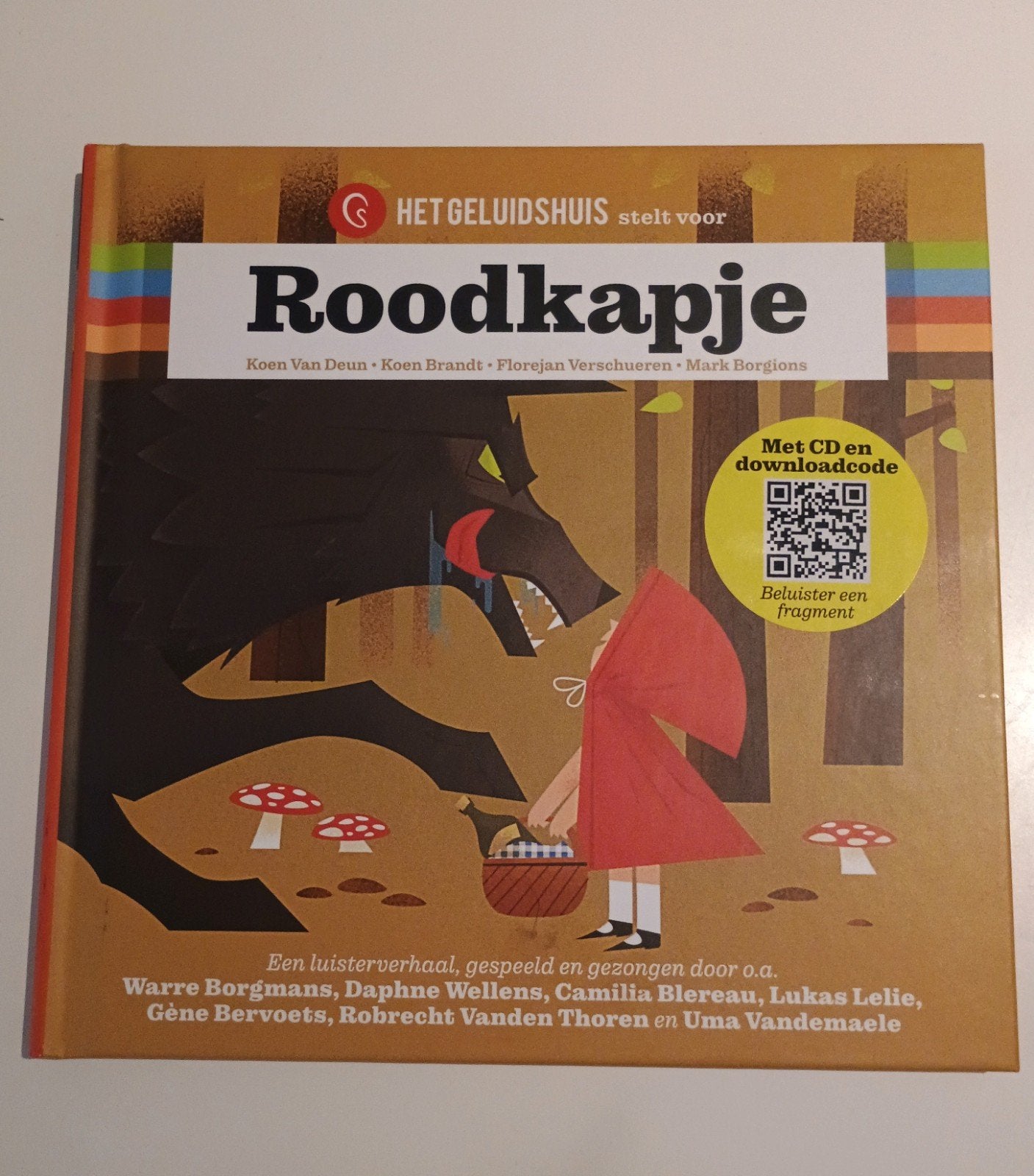 Roodkapje Geluidshuis boekje + downloadcode, Boeken, Ophalen