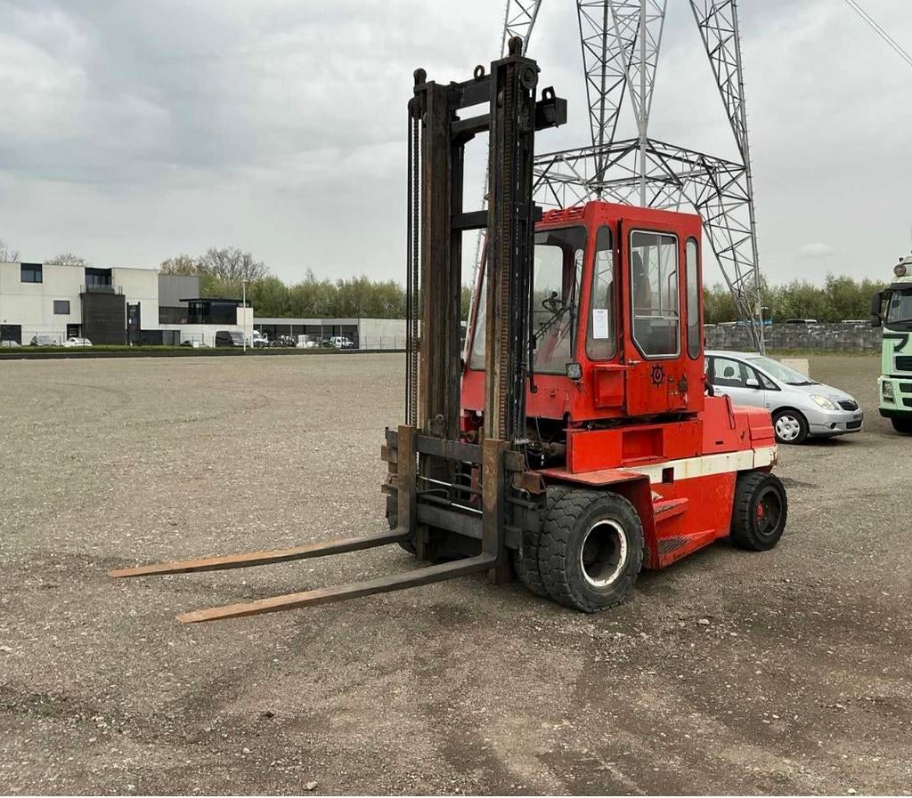 Chariot élévateur Kalmar, Articles professionnels, Plus de 4 000 kg, Enlèvement, Diesel, Chariot élévateur