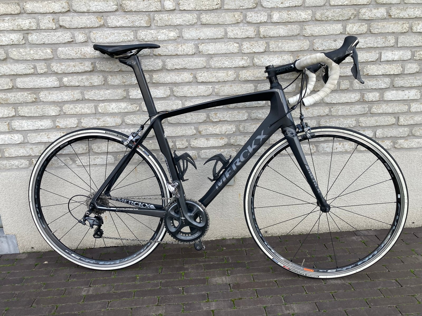 Merckx Mourenx 69, Carbon, Velgrem, Zo goed als nieuw, Meer dan 20 versnellingen