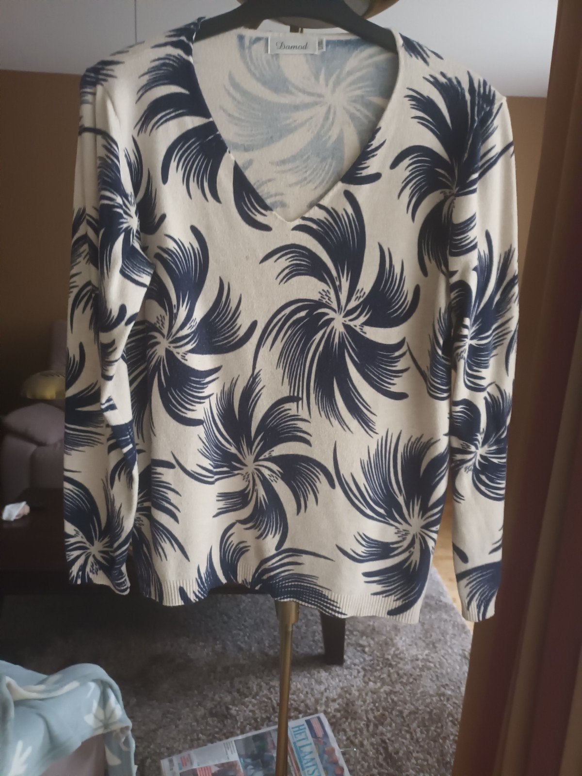 mooie pull maat 44, Kleding | Dames, Ophalen of Verzenden, Maat 42/44 (L), Blauw