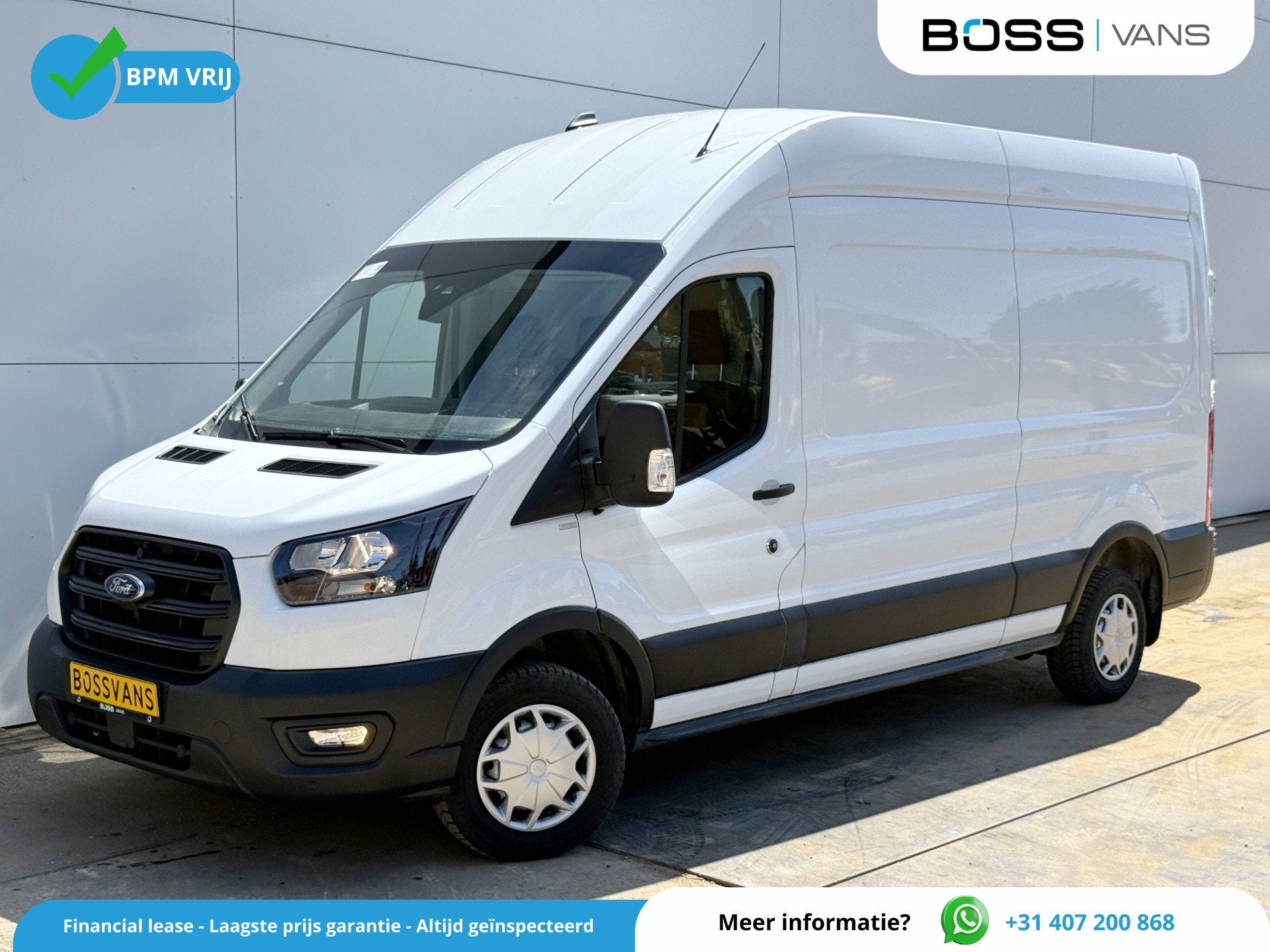 Ford Transit 2.0 TDCI 130PK L3H3 Airco Cruise Control Camera, Achat, Entreprise, Boîte manuelle, 5 portes