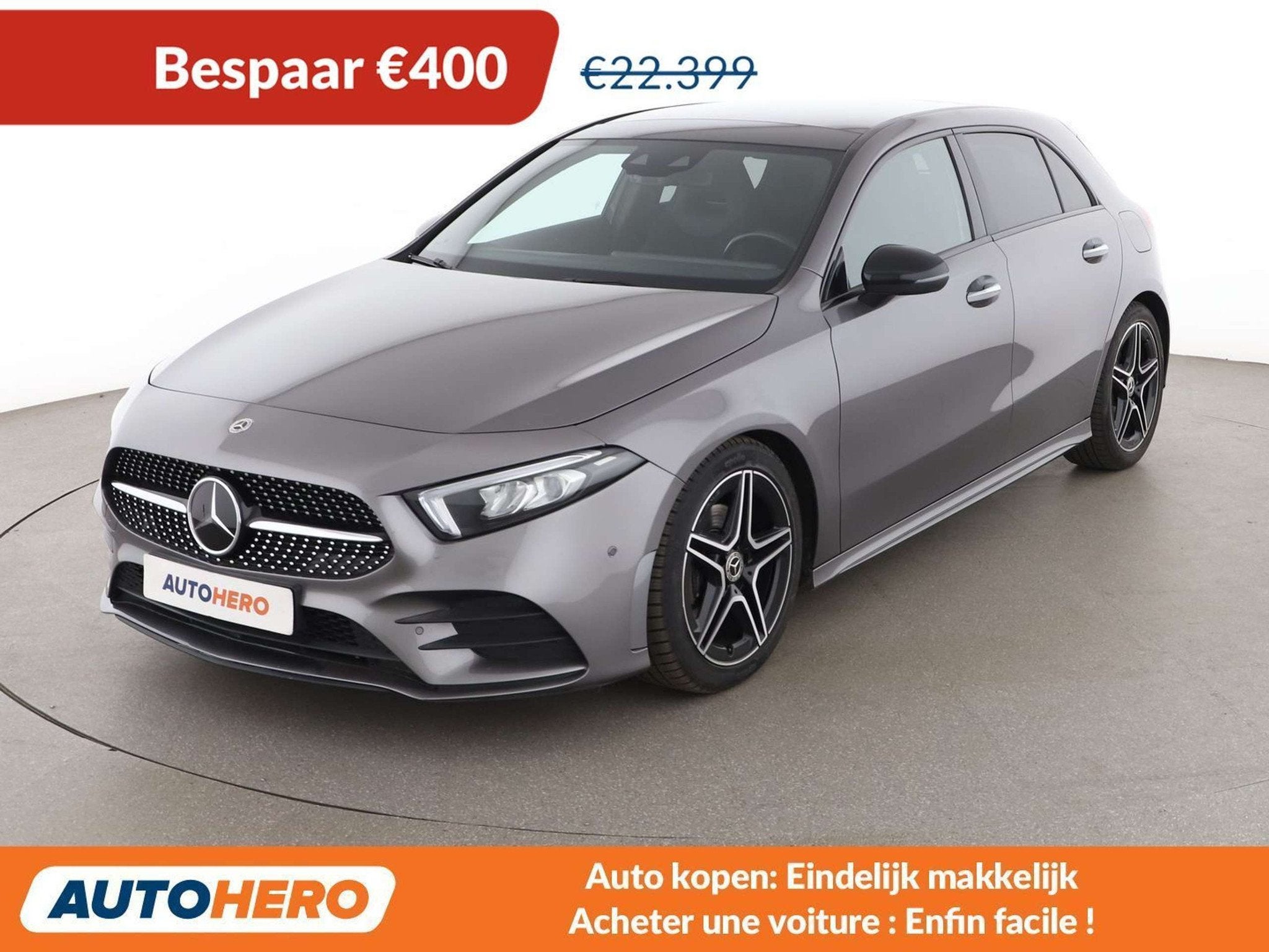 Mercedes-Benz A-Klasse 200 A 200 d AMG Line (bj 2021), 1490 kg, Gebruikt, Lichtsensor, Alcantara