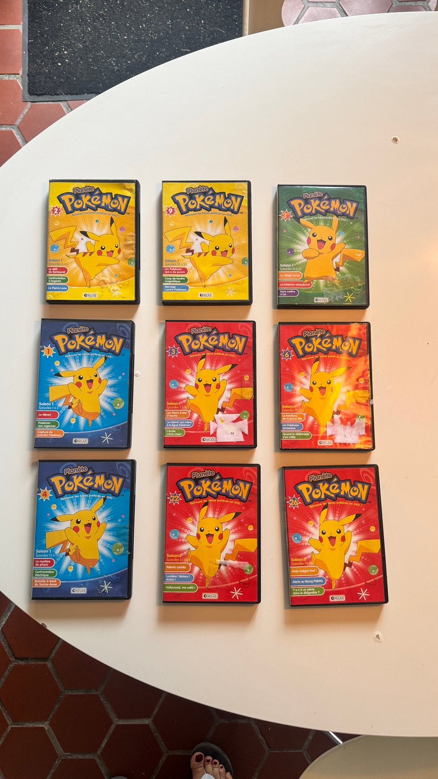 Lot DVD - Planète Pokémon - faire offre, Cd's en Dvd's, Ophalen, Zo goed als nieuw