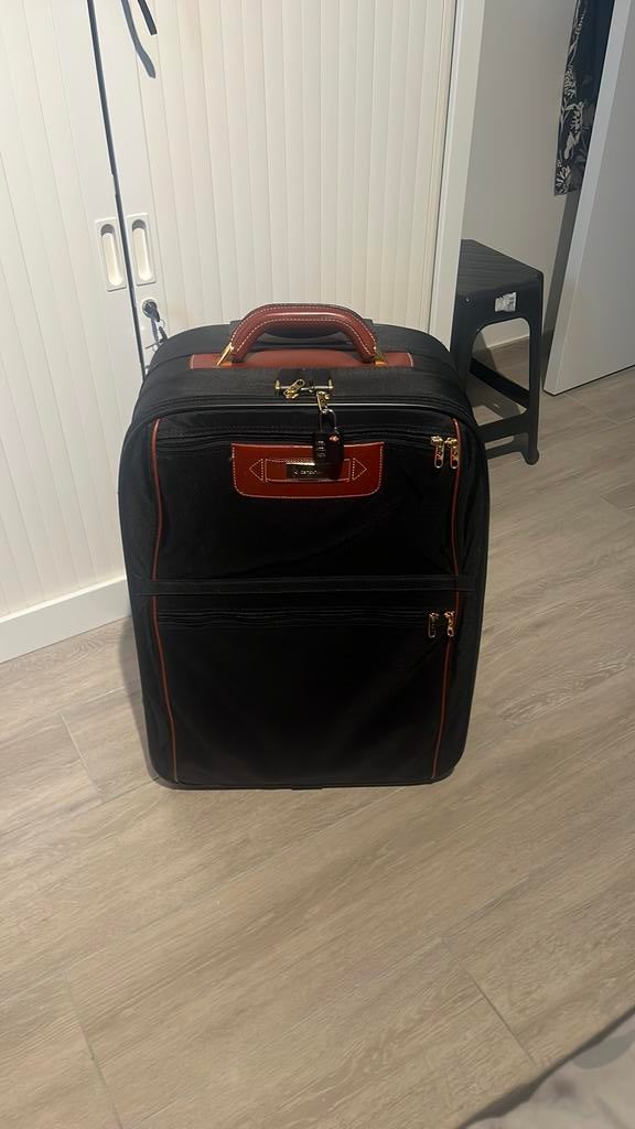 Samsonite koffer, Handtassen en Accessoires, Koffers, Overige materialen, Slot, Zo goed als nieuw, 35 tot 45 cm