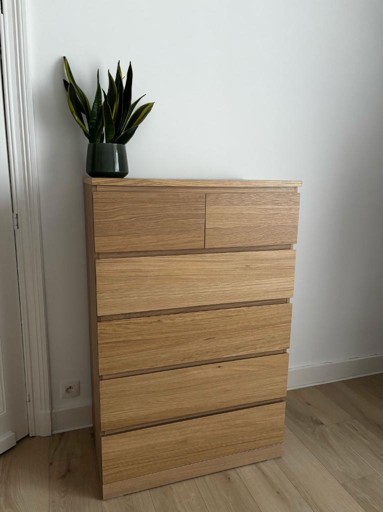 Commode à 6 tiroirs, Maison & Meubles, Neuf, 25 à 50 cm, Enlèvement, 50 à 100 cm