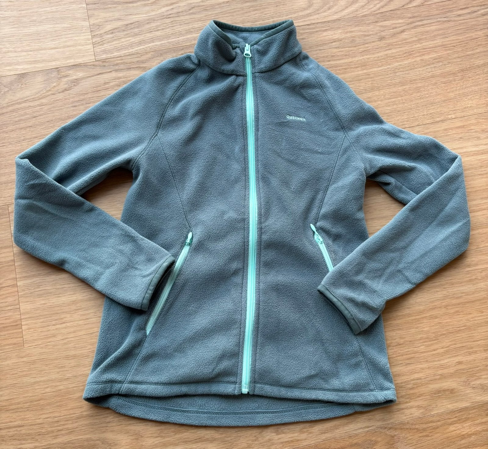Polaire Décathlon vert Taille 10-11ans, Enlèvement, Comme neuf